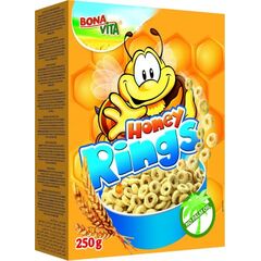 Inele din cereale cu miere 250g BONA VITA