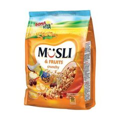 Musli Crunchy cu fructe 375g BONA VITA