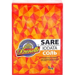 Sare Iodata Gema 1kg pelicula BUNETTO