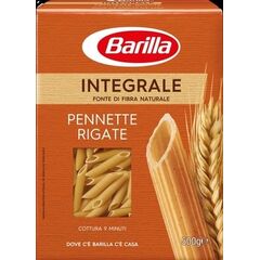 Paste fainoase PENNE RIGATE INTEGRALI 500g BARILLA