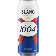 BLANC 1664 Bere blonda doza 0.5l KRONENBOURG