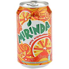 Bautura carbogazoasa orange 0.33l MIRINDA
