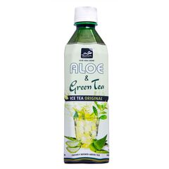 Aloe VeraBautura Green tea naturel 0.5l TROPICAL