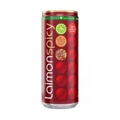 SPICY Băutură gazată mediu, cutie metal 0.33L LAIMON