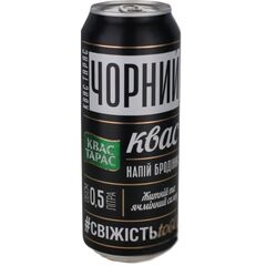 Negru doza 0.5l КВАС ТАРАС