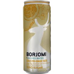 Apa Citrus mix and Ginger 0.33l doza BORJOMI