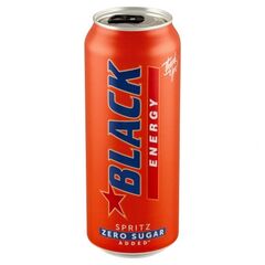 Bautura Energizanta Spritz Zero Sugar 0.5l BLACK