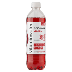 Apă cu vitamine Vitality cu Merișoare 500 ml VIWA