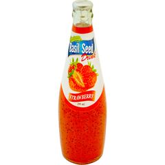 Băutură cu semințe de busuioc Căpșună 290 ml BASIL SEED