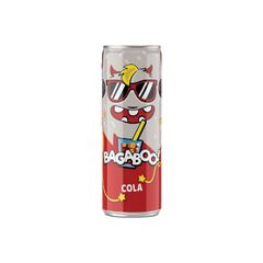 Bautura racoritoare carbogaz  Cola 0.25l can BAGABOO