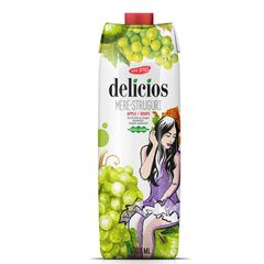 Suc Mere/Struguri f/zahar 1l DELICIOS