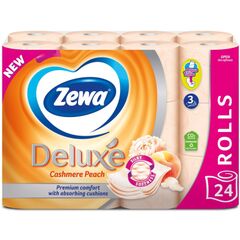 Deluxe Hirtie igienica Peach 24buc ZEWA