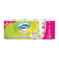 Deluxe Hartie igienica Camomile 3str 10role ZEWA