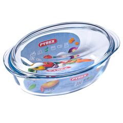 Vas termorezistent oval 4l PYREX