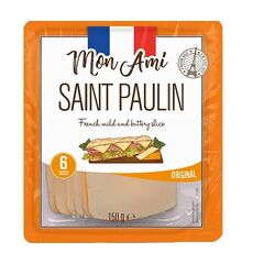 Cascaval Saint Paulin Original felii 150g MON AMI