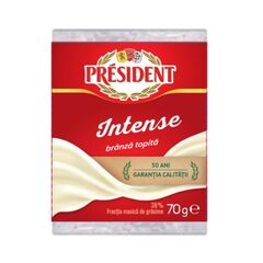 Brânză topită Intense 38%, 70g PRESIDENT