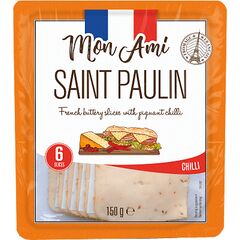 Cascaval Saint Paulin Chili felii 150g MON AMI