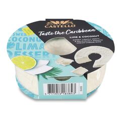Crema de branza cu lime si cocos 125 g CASTELLO