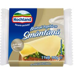 Branza topita felii smantana 40% 140g HOCHLAND