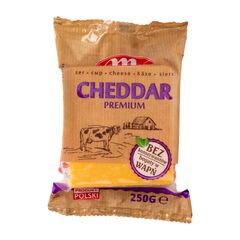 Cascaval Cheddar ambalat  250g MLEKOVITA