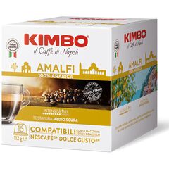 Cafea Capsule DOLCE GUSTO AMALFI 100% ARABICA 16cap KIMBO