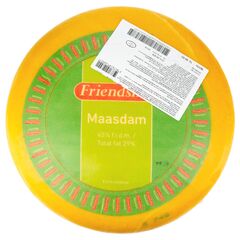 Branza semitare MAASDAM 45%,kg FRIENDSHIP
