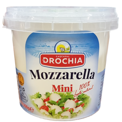 Mozzarella in saramura 35% mini 200g DE DROCHIA
