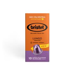 Cafea Capsule Lungo Intenso 55g 10buc BRISTOT