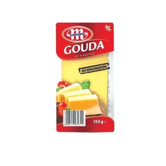 Cascaval Gouda feliat 100g MLEKOVITA