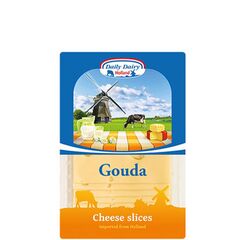 Cașcaval Gouda felii 48%, 140g DAILY DAIRY