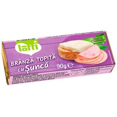 Cascaval topit cu sunca 16%, 90g LATTI