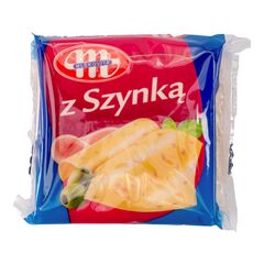 Cascaval topit cu sunca felii 130g MLEKOVITA