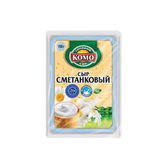 Cascaval SMETANKOVII felii,150g KOMO