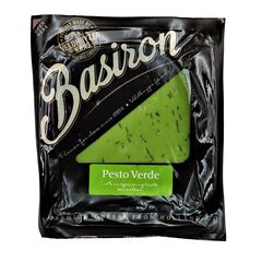 Cașcaval 50% PESTO VERDE  200g BASIRON