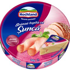 Branza topita triunghi sunca 40% 140g HOCHLAND
