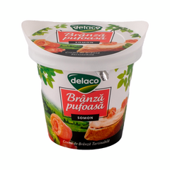 Crema de branza Pufoasa cu somon 140g DELACO