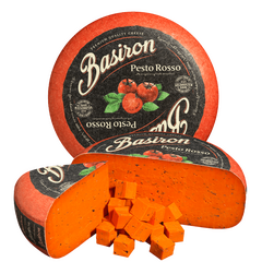 Cașcaval PESTO ROSSO 50% BASIRON