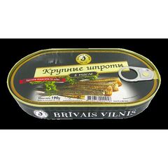 Sprote mascate 190g BRIVAIS VILNIS