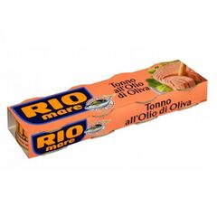 Ton in ulei masline 4*80g RIO MARE