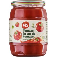Tomate in sos propriu 670g st. VIS