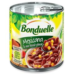 Mexicana in sos tomat picant 430g BONDUELLE