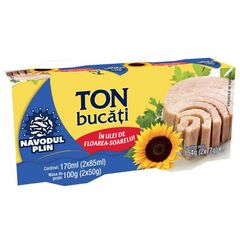 Ton maruntit in ulei de fl.s.2*80g NAVODUL PLIN