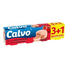 Ton in sos de rosii 4*80g CALVO
