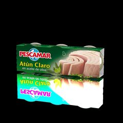 Ton in ulei de masline 3*80g PESCAMAR