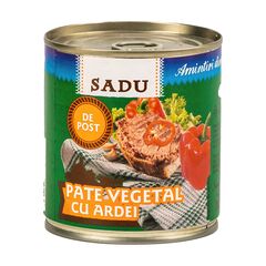 Pate vegetal cu ardei 300g SADU