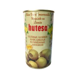 Masline verzi cu lamiie 280-320 350/150g HUTESA