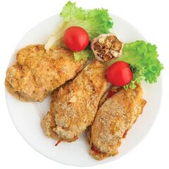 File de pui copt cu legume, kg LINELLA