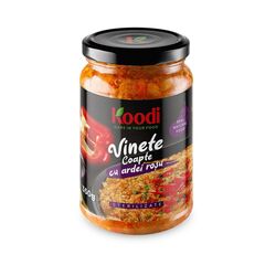 Vinete coapte/ardei rosu conservat st.350g KOODI