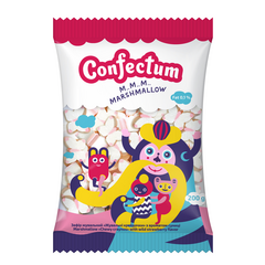 Zefir Jevatelnii melki fragi 200g CONFECTUM