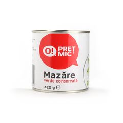 Mazare verde conservata c/m 425ml O! PRET MIC MIC